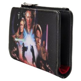 Cartera Trilogia precuelas Star Wars Loungefly Cartera Trilogia precuelas Star Wars Loungefly