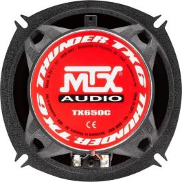 MTX TX650C 13cm Altavoces coaxiales de 2 vías 80W RMS 4O chasis de aluminio tweeter de neodimio bobina de cúpula de seda TSV TIL