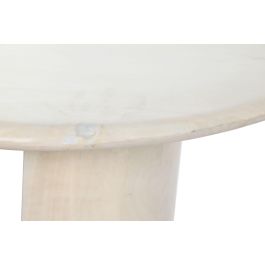 DKD Home Decor Mesa Centro Scandi Blanco 79 x 46 x 130 cm