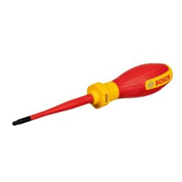 BOSCH AAAKE92906 Destornillador VDE Aislado 1000V, TX15x75, Mango de Elastómero Termoplástico Antideslizante