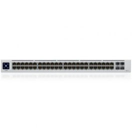 Ubiquiti UniFi Switch USW-48-POE RM PoE+ Gestionado L2 Gigabit Ethernet Montaje en Rack 48 Puertos PoE+