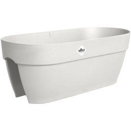 Maceta - ELHO - Vibia Campana Flower Bridge 60 - Blanco - L 26 x A 59 x A 22 cm - Balcón/Exterior - 100% reciclado Precio: 37.94999956. SKU: B1279CFD6Y