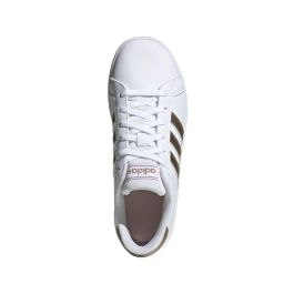 Zapatillas Deportivas Infantiles Adidas Grand Court Blanco
