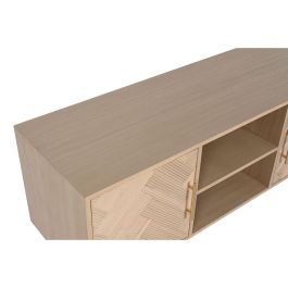 Mueble de TV Home ESPRIT Natural Madera de Paulonia Madera MDF 120 x 40 x 60 cm