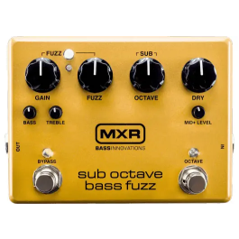 MXR Pedal FX Bajo Sub Octave Fuzz Mxr Sub Octave Bass Fuzz Precio: 186.88999945. SKU: B12XPREYYG