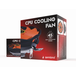 Gembird CPU-HURACAN-X30 Refrigerador de Aire para Procesador Ventilador 12 cm Hidráulico 800-1600 RPM Negro Naranja Precio: 12.50000059. SKU: S5616411