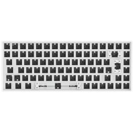 Sharkoon SGK50 S3 Teclado Barebone 75% Gaming Alámbrico USB LED RGB Blanco