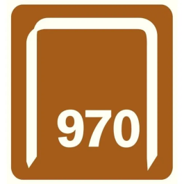 Rapid 970/12 mm Grapas Galvanizadas Blíster 672