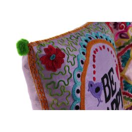 Cojin Indio DKD Home Decor Multicolor 10 x 40 x 40 cm (4 Unidades) Cojin Indio DKD Home Decor Multicolor 10 x 40 x 40 cm (4 Unidades)