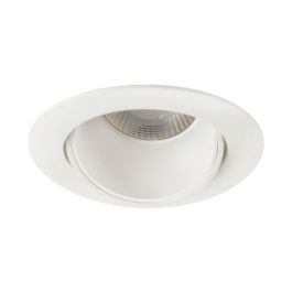 Foco Downlight LED Orientable Empotrable 8W 750Lm CCT 3000-6500ºK Regulable 60º IP20 [SE-SCL309B-8W-W-CCT]