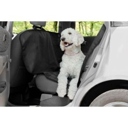 Dogs Collection Protector para Asiento de Coche 135 x 145 cm Negro Poliester