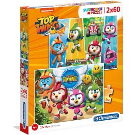 Top Wings, Rompecabezas, Unisex, 2 x 60 pzs Precio: 13.59000005. SKU: B12SZH28WP