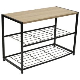 Home Deco Factory Banco Zapatero Negro 62x30x43 cm Precio: 27.69000058. SKU: B1KNLA2GBW