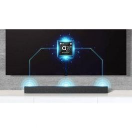 Barra de Sonido con Bluetooth LG SP2/ 100W/ 2.1/ Negra Barra de Sonido con Bluetooth LG SP2/ 100W/ 2.1/ Negra