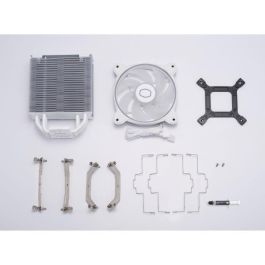 COOLER MASTER - Hyper 212 Halo White ARGB - Enfriador - TDP 180w - 120 mm COOLER MASTER - Hyper 212 Halo White ARGB - Enfriador - TDP 180w - 120 mm