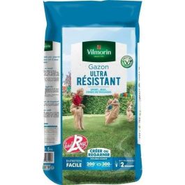 Vilmorin VIL3182670261527 Semillas de Césped Ultra-resistentes Etiqueta Roja - 5 kg Precio: 80.50000046. SKU: B13YRASWXV