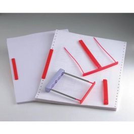 Rexel Capiclass B Encuadernador Clip Azul Claro Caja 50 Unidades Plástico 102x275x140 mm