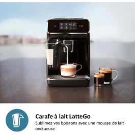 Philips Serie 2200 EP2230/10 Machine Expresso Automática Negro Mate Pantalla Táctil 3 Bebidas