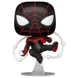 Funko POP! Marvel Spiderman Miles Morales Advanced Tech Suit Figura Vinilo 9cm
