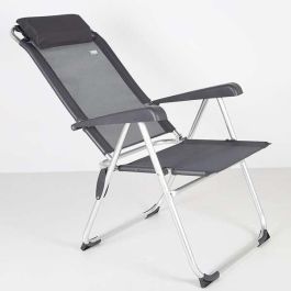 Silla camping aluminio reclinable 5 posiciones 44x55x101cm Silla camping aluminio reclinable 5 posiciones 44x55x101cm