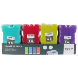 Cook Concept Juego de 2 Bloques Refrigerantes Coup De Fraiche con Líquido Refrigerante 200 ml Colores Surtidos