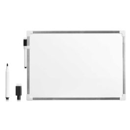 Pincello Pizarra Magnética de Aluminio 25x35 cm, Blanco (12 Unidades) Pincello Pizarra Magnética de Aluminio 25x35 cm, Blanco (12 Unidades)