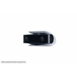 PlayStation Oficial Cámara HD 1080p Doble Lente con Soporte Integrado para Streaming y Grabación en PS5 Blanca