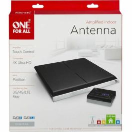 ONE FOR ALL SV9395 - Antena Interior - Antena Plana - Antena Amplificada - Filtro 5G - Full HD Precio: 55.50000049. SKU: B1G2XZK4LG