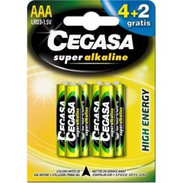Pilas Cegasa Aaa Plus (Mn2400-Lr03) Blister De 6 (4+2 Gratis) Precio: 3.58999982. SKU: B1GPFCRY86
