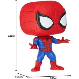 Funko Pop! 58871 Figura Coleccionable Spiderman Serie Animada Clásica Marvel Edición Especial 9 cm