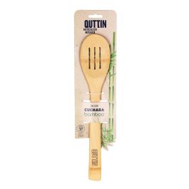 Cuchara con agujeros de bambú 30 cm Quttin (36 Unidades) Cuchara con agujeros de bambú 30 cm Quttin (36 Unidades)