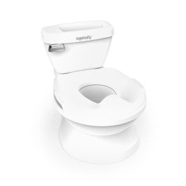 Ingenuity ING0012914111246 Inodoro infantil Mini con reductor, descarga musical y compartimento toallitas integrado, blanco Precio: 41.50000041. SKU: B194MK4PWD