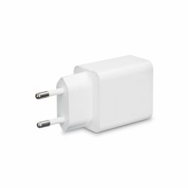 Cargador de Pared KSIX 2 USB 2.4A Blanco Cargador de Pared KSIX 2 USB 2.4A Blanco