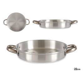Kinvara Sarten Aluminio Con Asas 22 cm (23cm Diametro) Apta Gas Horno Lavavajillas Color Plata (Set de 12) Precio: 48.94999945. SKU: S3609186