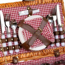 Cesta de Picnic Alexandra House Living Miel Mimbre