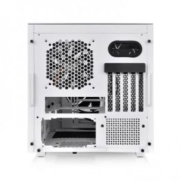 Thermaltake Divider 200 TG Snow Micro Torre PC Blanco para micro ATX / Mini-ITX con ventana lateral y panel de vidrio templado