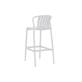 Mesa Bar Terraza Y Jardin DKD Home Decor Blanco 60 x 102 x 60 cm Set de 3 Mesa Bar Terraza Y Jardin DKD Home Decor Blanco 60 x 102 x 60 cm Set de 3