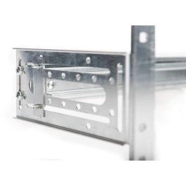 Digitus 4HE 19" Soporte para Carril DIN 4U Acero Galvanizado Plata