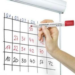 STAEDTLER Rotuladores para pizarra blanca Lumocolor, set de 4