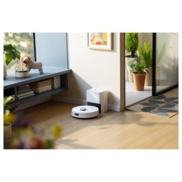 Roborock Q7 TF+ Aspirador Robot y Fregador, Navegación LiDAR, Sin Bolsa, Retorno Automático, Blanco