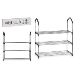 Zapatero Kipit 3 Alturas 4 Barras Estantes Negro 14.5x60x38.5 cm (6 Unidades) Precio: 31.50000018. SKU: B13YKB5MH4