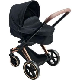 COROLLE COR4063013141876 Cochecito Cybex 3 en 1 Negro para muñecas bebé de 36 y 42 cm - a partir de 3 años