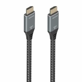 AISENS - CABLE HDMI V2.1 ULTRA ALTA VELOCIDAD / HEC 8K@60HZ 48GBPS, A/M-A/M, GRIS/NEGRO, 10M