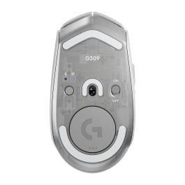Logitech G309 Lightspeed Ratón Inalámbrico Óptico Bluetooth 2560 DPI Blanco para Juego
