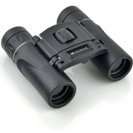 Kodak BCS200 Prismáticos 8x21mm Negros para adultos, observación de aves y naturaleza, con funda y paño