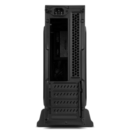 NOX Caja Sobremesa Slim LITE070 Micro-ATX con Fuente 500W, 2x USB 3.0 Negra