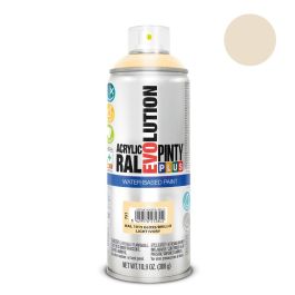 Pinty Plus Pintura en spray Evolution base agua 520 cc Ral 1015 Marfil claro