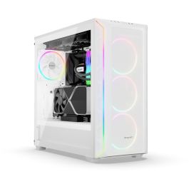 be quiet! SHADOW BASE 800FX Midi Tower PC Blanco con Ventana Lateral e Iluminación Multi-Color