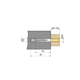 Fischer Duopower Taco de Nylon Universal 10-50 para Ladrillo, Hormigón, Pladur - 50 Unidades, Carga 80kg