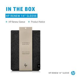 HP Renew Funda para Portátil de 14 Pulgadas - Fabricada con Botellas de Plástico Recicladas para un Estilo Sostenible y Protección Elegante HP Renew Funda para Portátil de 14 Pulgadas - Fabricada con Botellas de Plástico Recicladas para un Estilo Sostenible y Protección Elegante